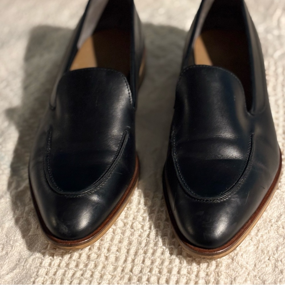 Everlane Black Leather Loafers
